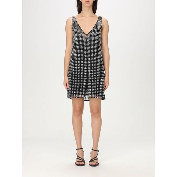 Max Mara Pianoforte Dress Woman Black